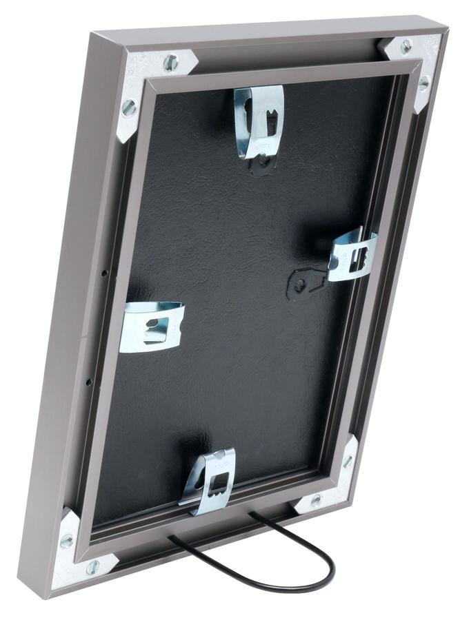 Deknudt Frames Cadre Couleur Gris En Aluminium S021D7