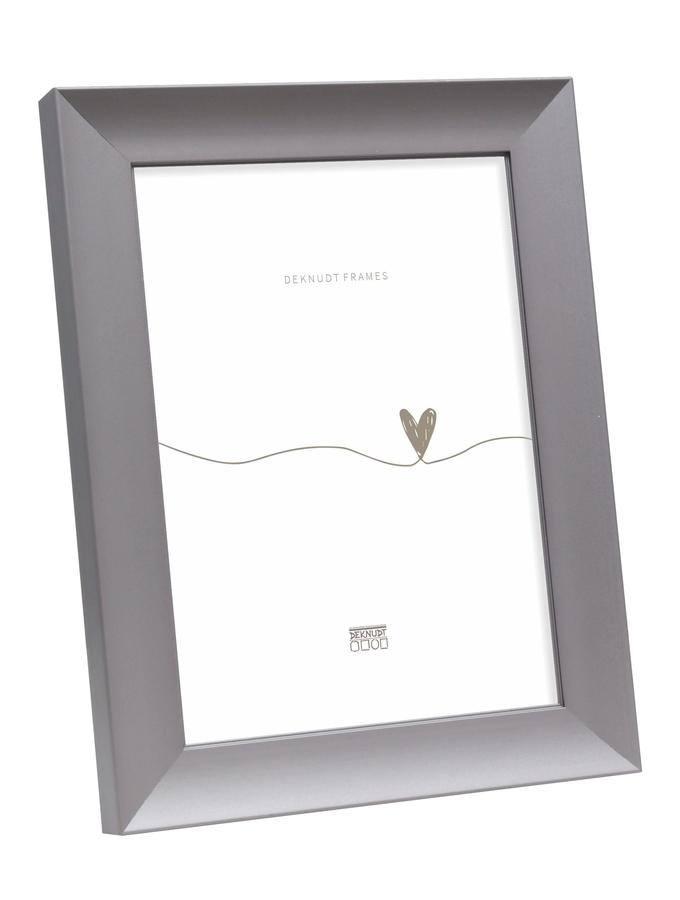 deknudt frames Cadre couleur gris en aluminium S021D7