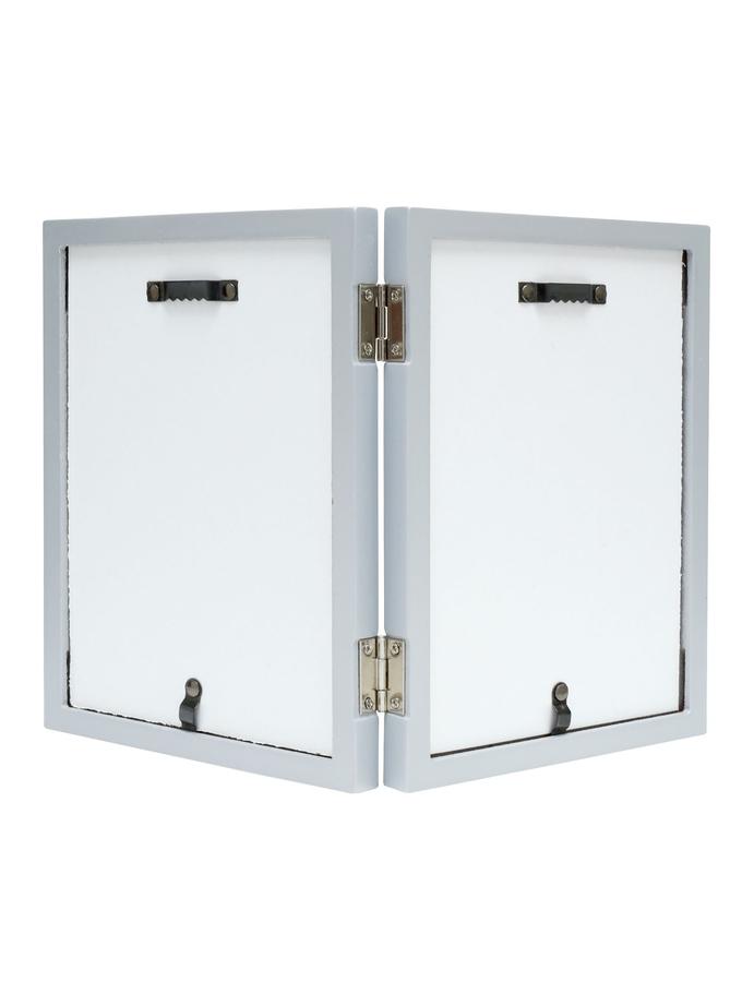 Deknudt Frames Cadre Diptyque En Argenté Pour Photos Verticales S68FD1 H2V