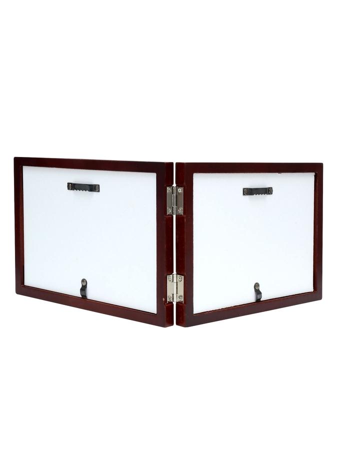 Deknudt Frames Cadre Diptyque En Brun Pour Photos Horizontales S68FV3 H2H