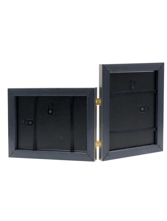 Deknudt Frames Cadre Diptyque En Couleur Argenté Pour Une Photo Horizontale En Une Photo Verticale S41VD1 H1V1