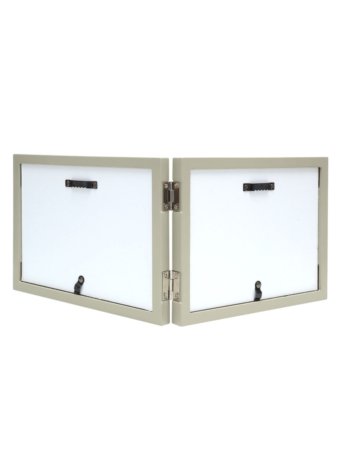 Deknudt Frames Cadre Diptyque En Gris Pour Photos Horizontales S68FV7 H2H
