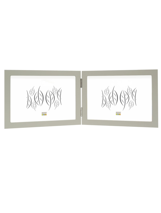 deknudt frames Cadre diptyque en gris pour photos horizontales S68FV7 H2H