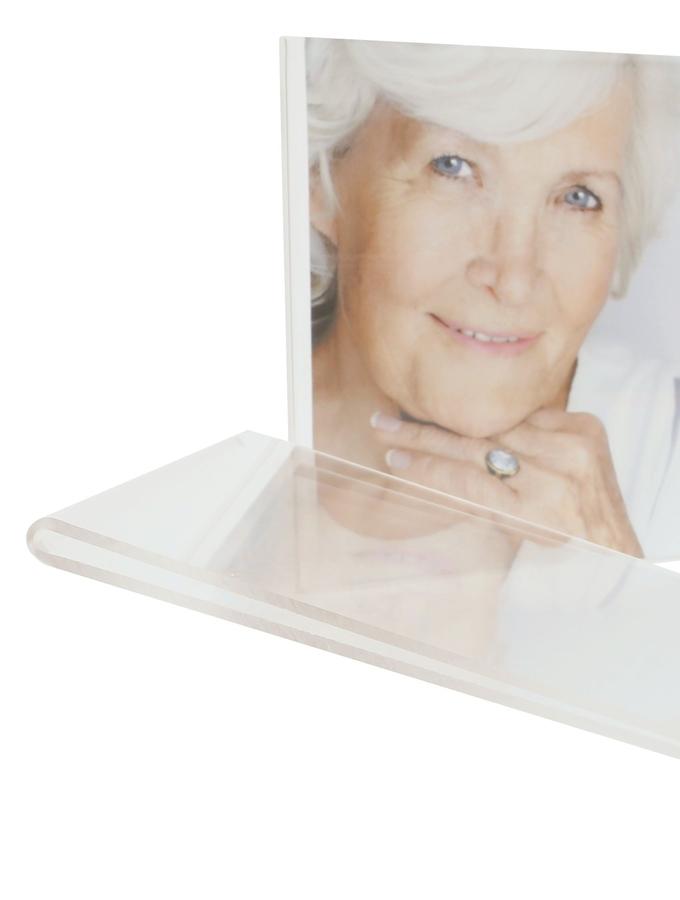 Deknudt Frames Cadre Diptyque En Résine Transparent Pour Photos Horizontales S58RL2 H2H