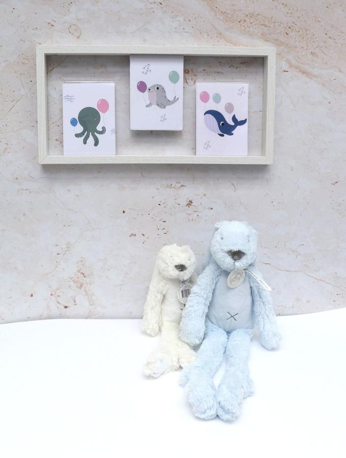 Deknudt Frames Cadre En Blanc Pour 3 Photos S68UA1 P3