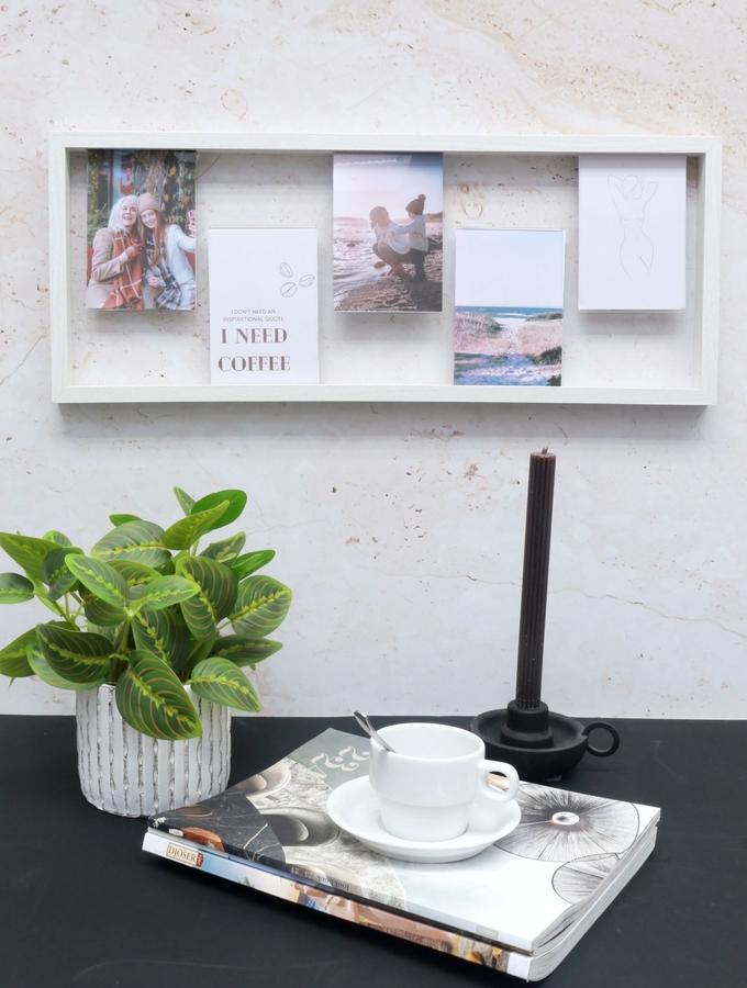 Deknudt Frames Cadre En Blanc Pour 5 Photos S68UA1 P5