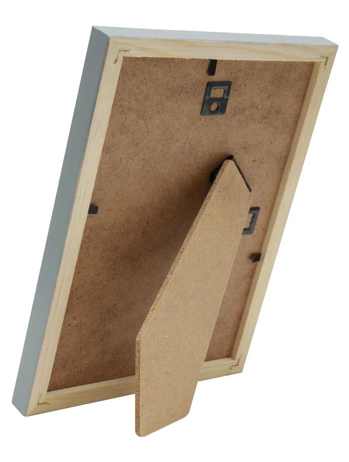 Deknudt Frames Cadre En Bois Naturel Avec Côté Gris S233H7