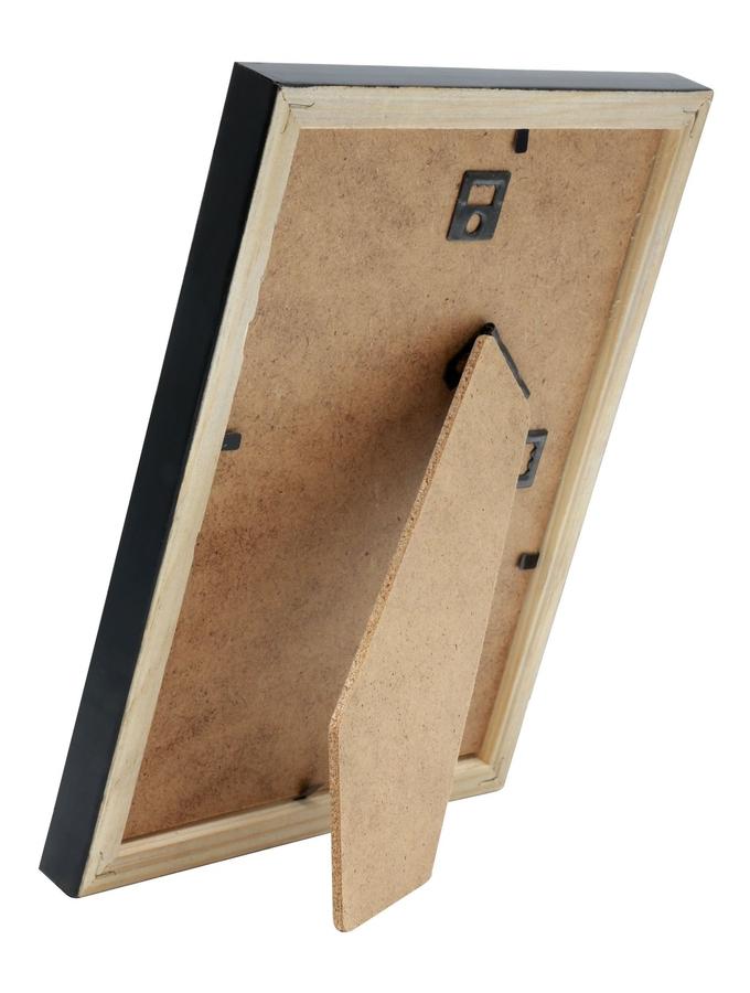 Deknudt Frames Cadre En Bois Naturel Avec Côté Noir S233H2