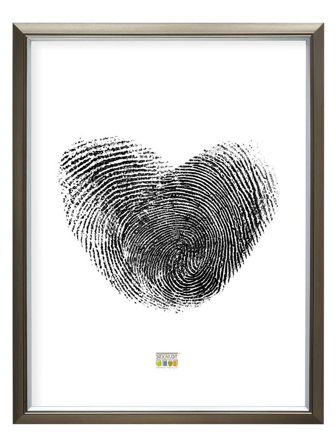 Deknudt Frames Cadre En Couleur Argenté Avec Biseau Assorti S42JD1