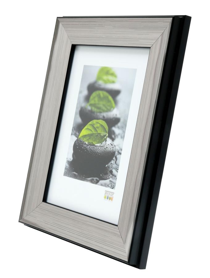 Deknudt Frames Cadre En Couleur Argenté Combiné Avec Du Noir S45ND1