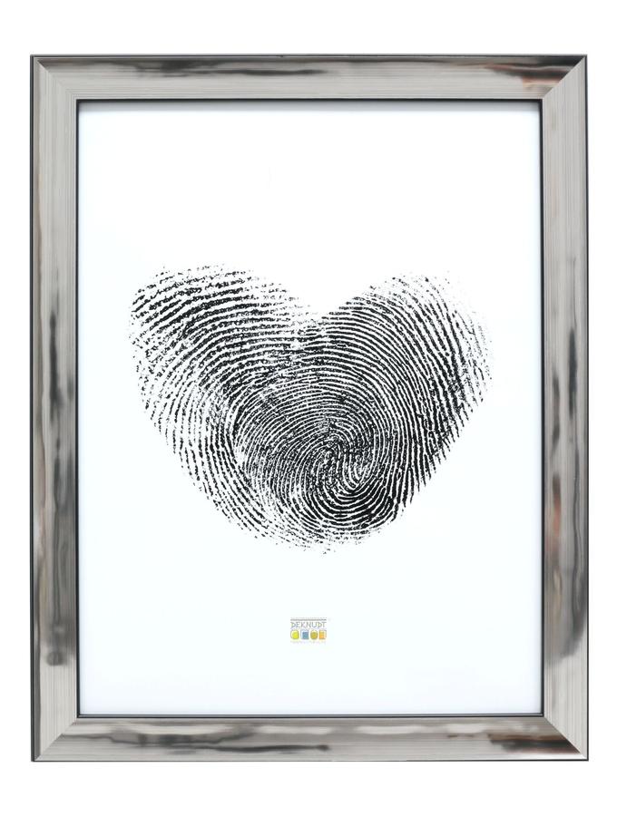 Deknudt Frames Cadre En Couleur Argenté Combiné Avec Du Noir S45ND1