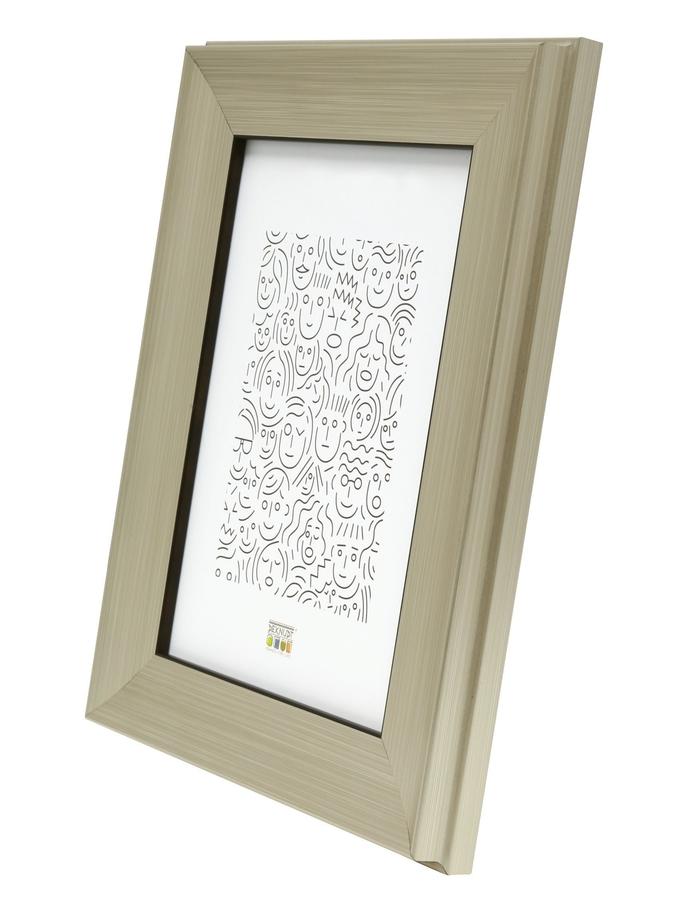 Deknudt Frames Cadre En Couleur Argenté Maty Combiné Avec Du Noir S45ND2