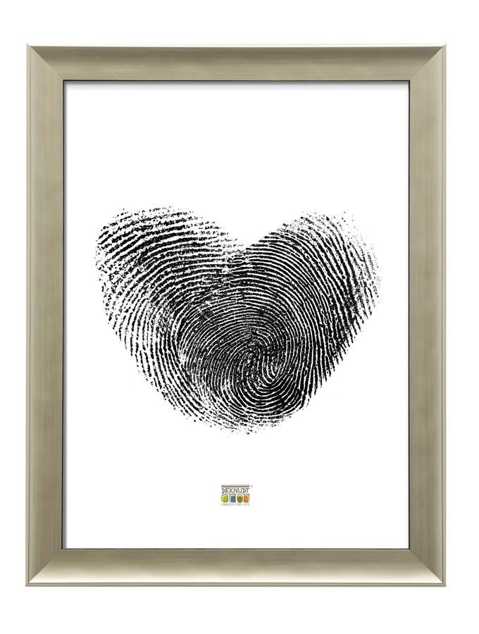 Deknudt Frames Cadre En Couleur Argenté Maty Combiné Avec Du Noir S45ND2