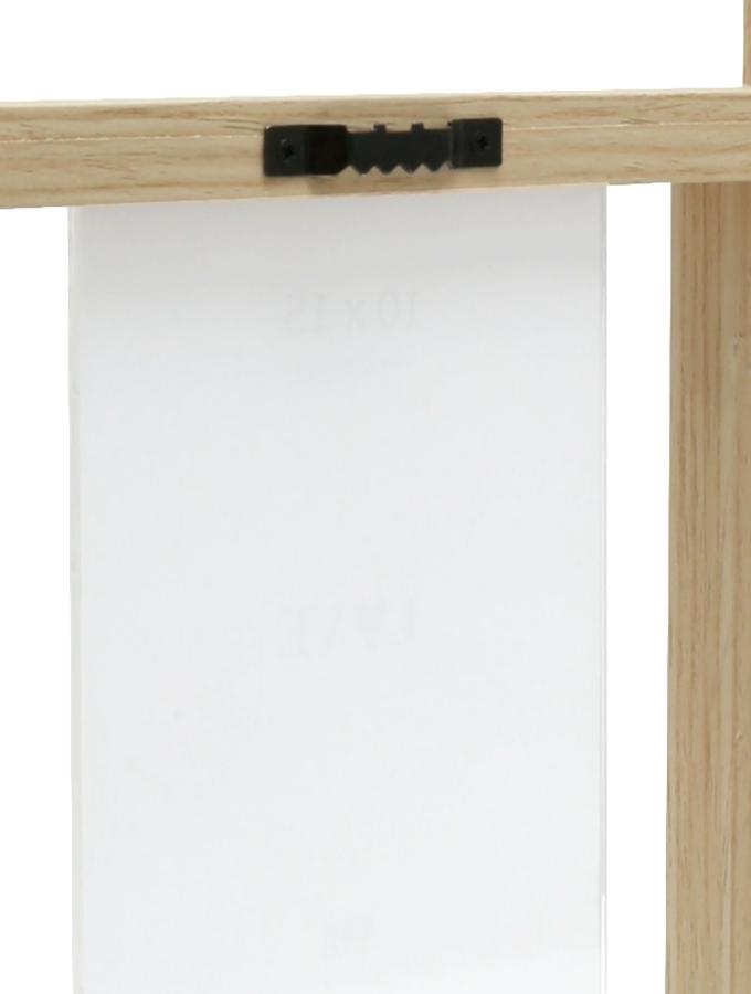 Deknudt Frames Cadre En Couleur Bois Naturel Pour 3 Photos S68UA3 P3