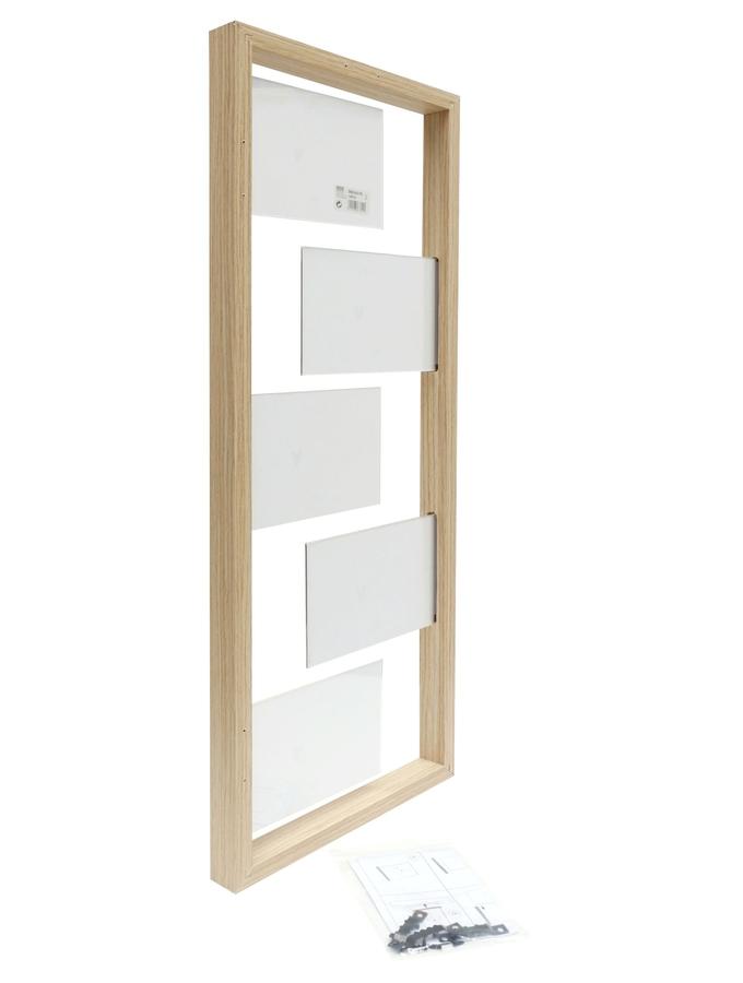 Deknudt Frames Cadre En Couleur Bois Naturel Pour 5 Photos S68UA3 P5
