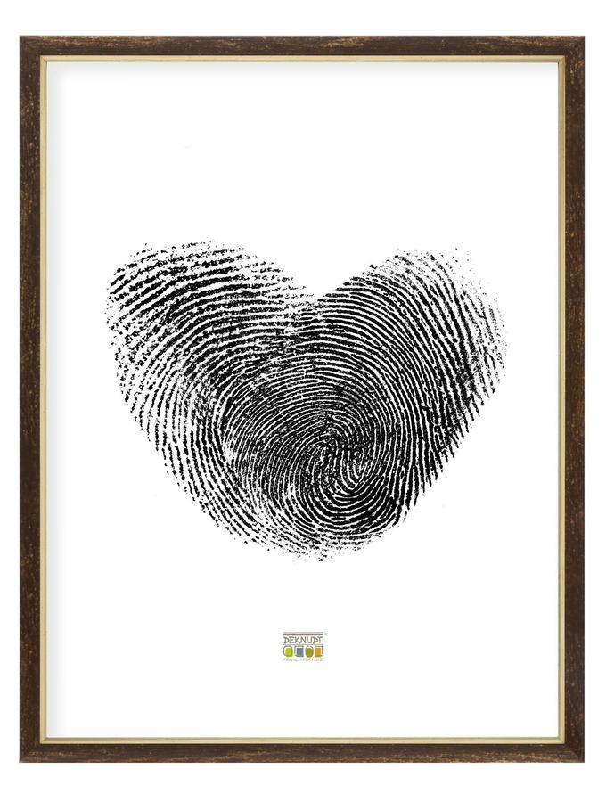 Deknudt Frames Cadre En Couleur Doré Avec Biseau Assorti S46AA3