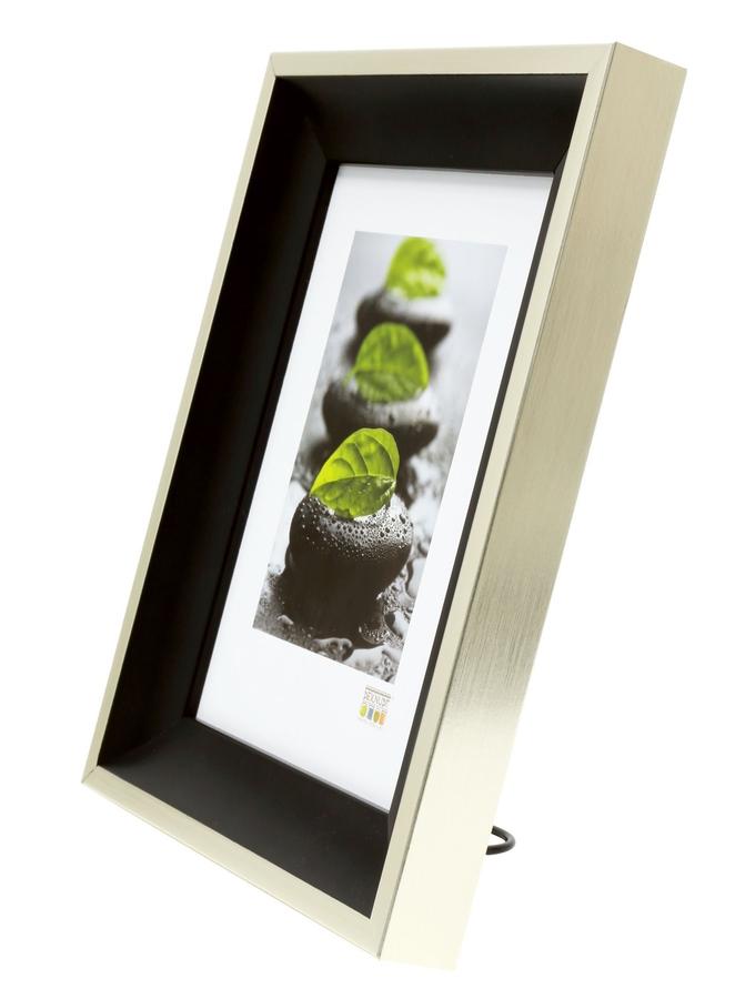 Deknudt Frames Cadre En Couleur Noir Combiné Avec De L'argenté S46GD2