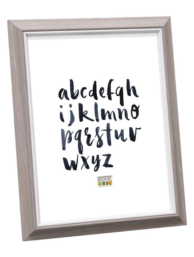 deknudt frames Cadre en look peint beige avec biseau assorti S42JF3