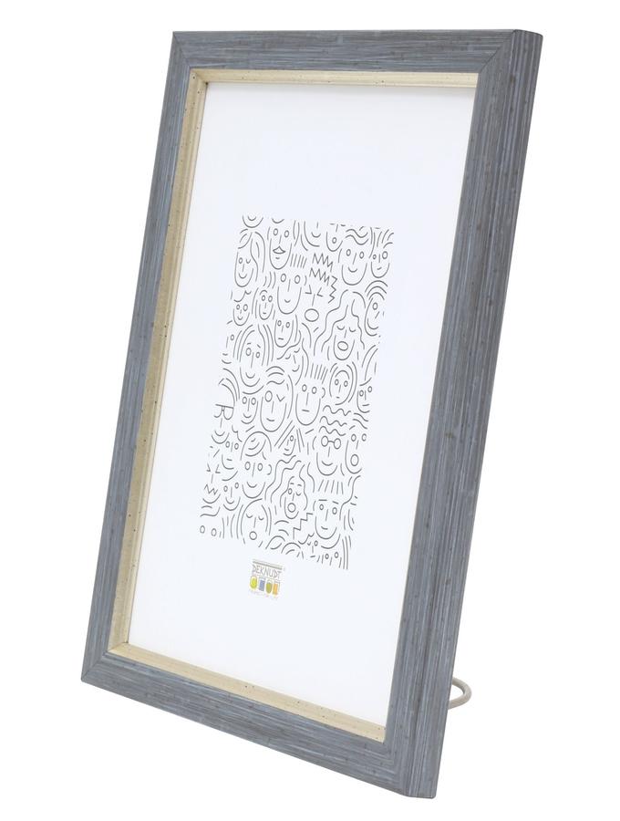 Deknudt Frames Cadre En Look Peint Gris Avec Biseau Assorti S46AF7