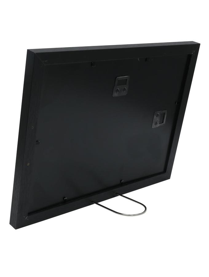 Deknudt Frames Cadre En Noir Avec Passe-partout Pour 2 Photos S66KA2