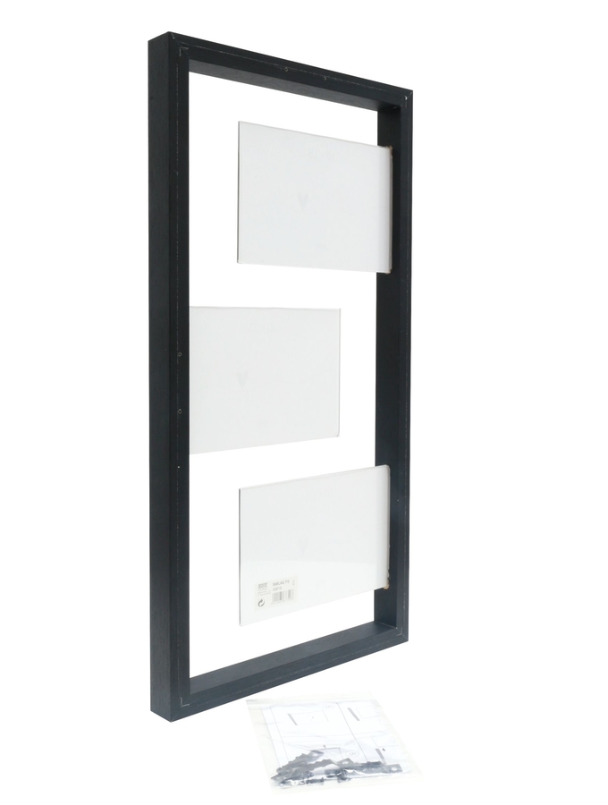 Deknudt Frames Cadre En Noir Pour 3 Photos S68UA2 P3