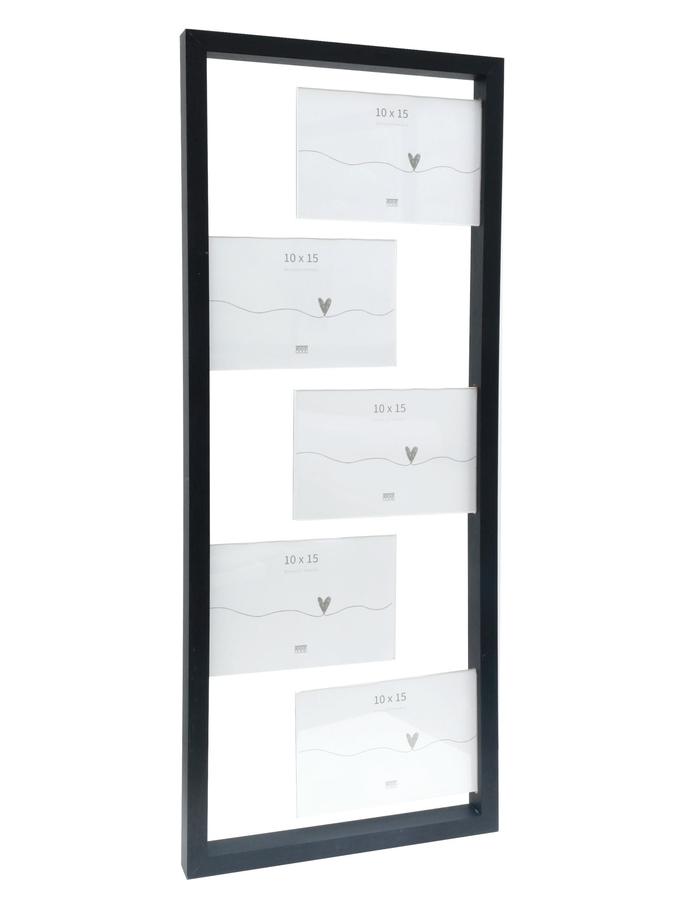 deknudt frames Cadre en noir pour 5 photos S68UA2 P5