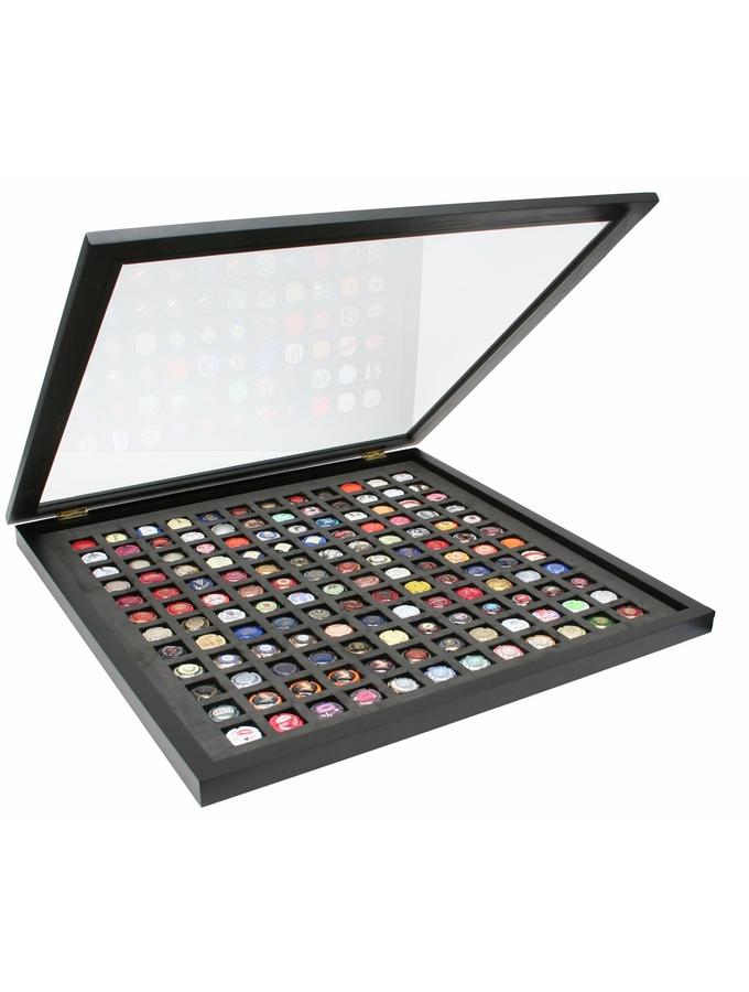 deknudt frames Cadre en noir pour muselets champagne S65SZ2