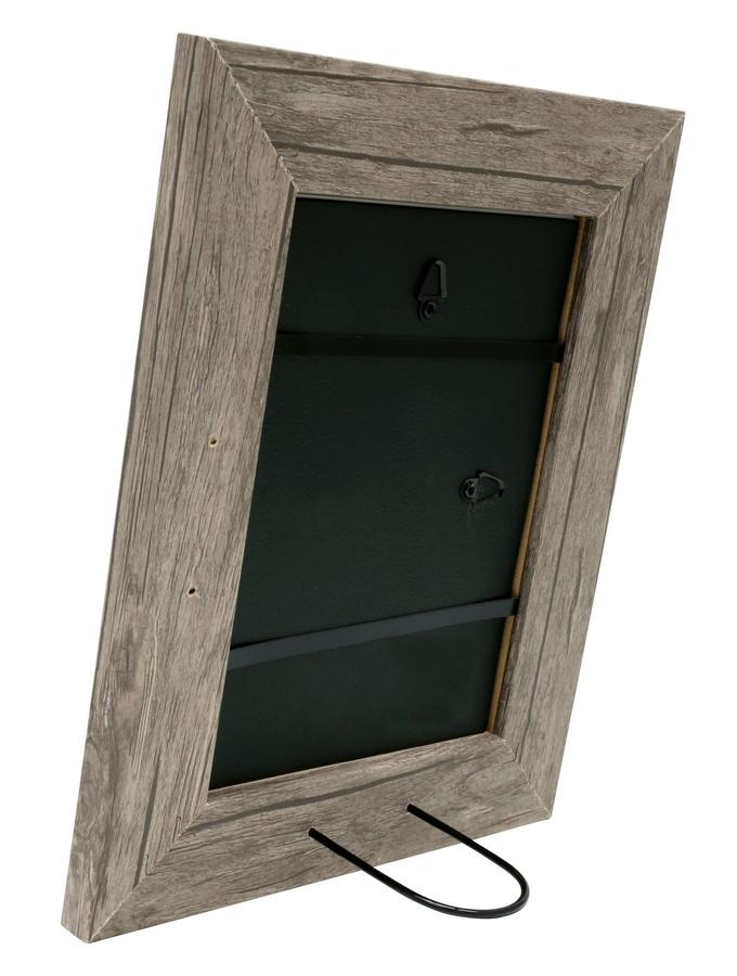 Deknudt Frames Cadre En Ton Bois Chaud Couleur Gris-beige S48SH7