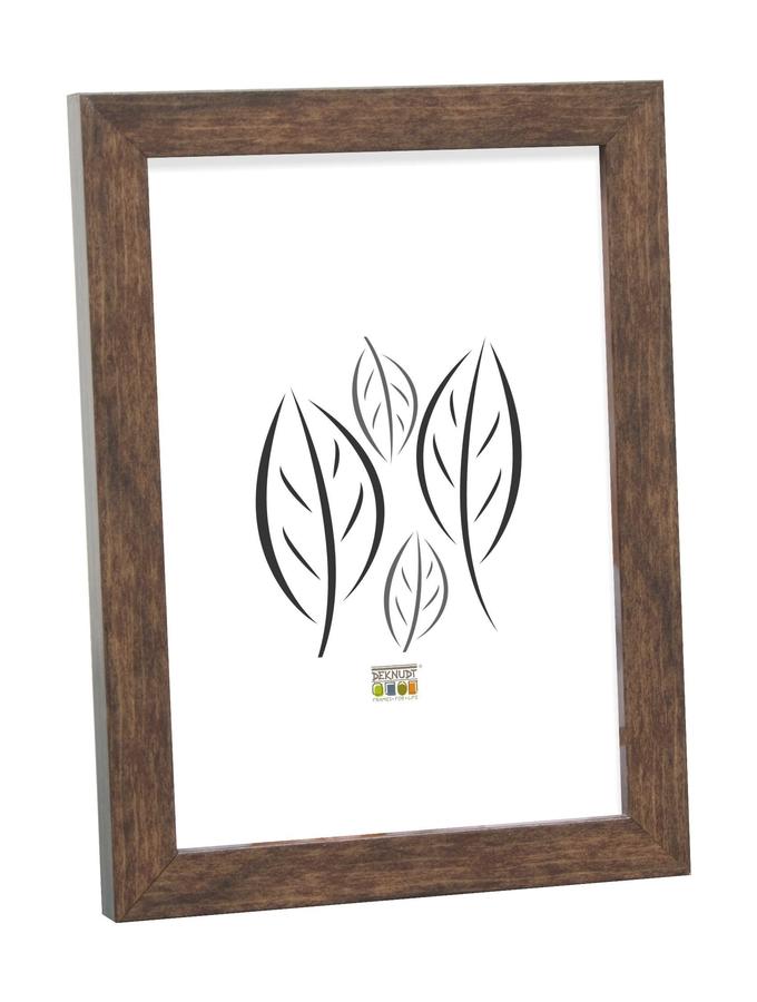 deknudt frames Cadre étroit en couleur bois brun S43AH3