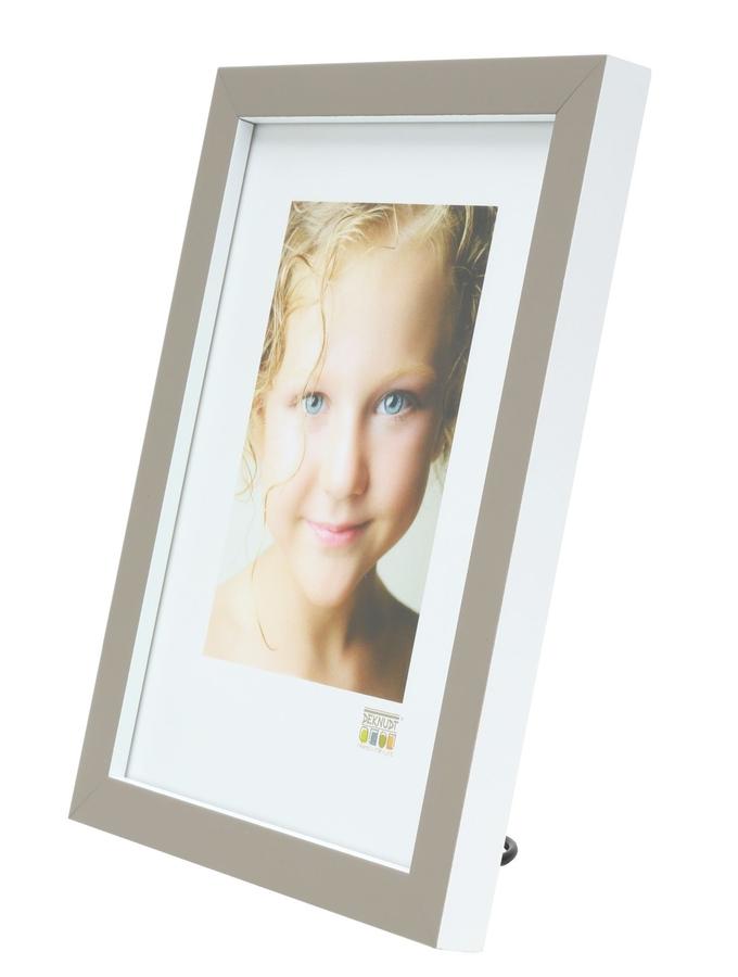 Deknudt Frames Cadre étroit En Gris Avec Intérieur Blanc S43AL7