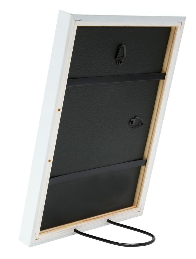 Deknudt Frames Cadre étroit En Noir Avec Intérieur Blanc S43AL2