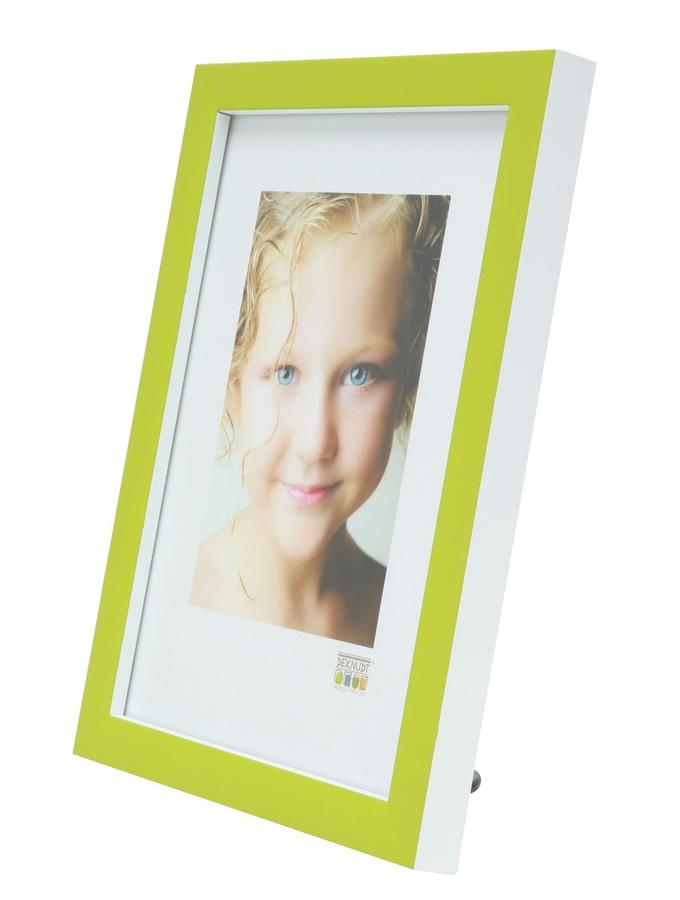 Deknudt Frames Cadre étroit En Vert Avec Intérieur Blanc S43AL8