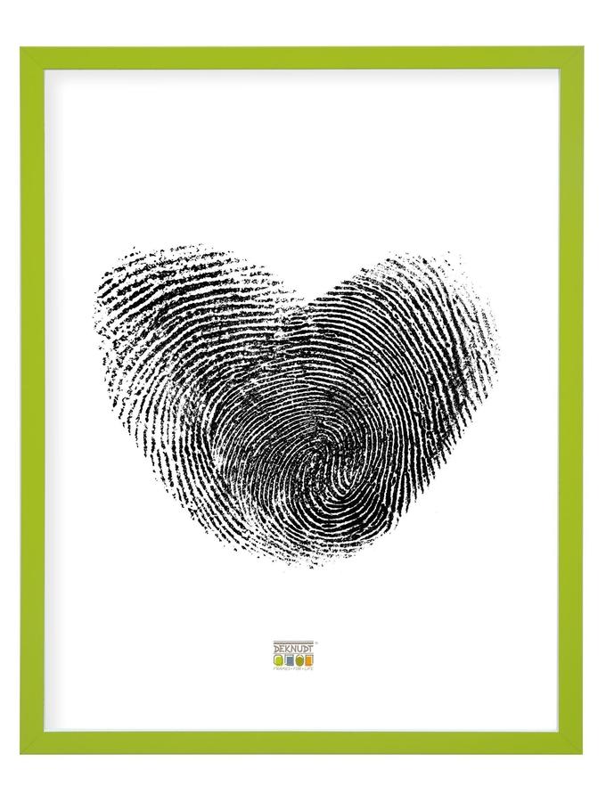 Deknudt Frames Cadre étroit En Vert Avec Intérieur Blanc S43AL8