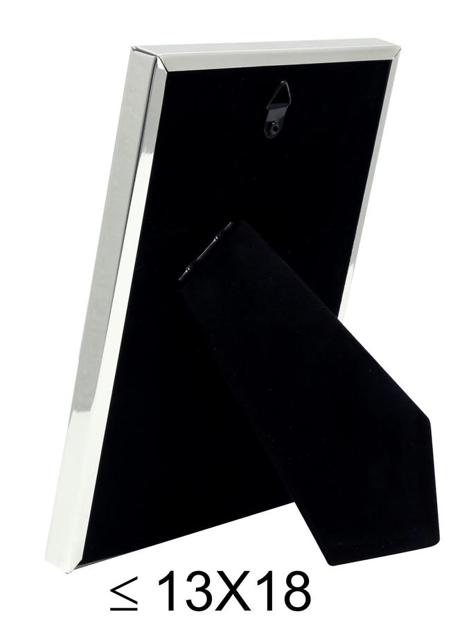 Deknudt Frames Cadre Fin En Métal En Couleur Argenté Brillant S58MS1