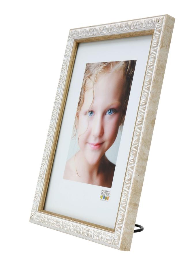 Deknudt Frames Cadre Fin Style Retro En Blanc S95LF1