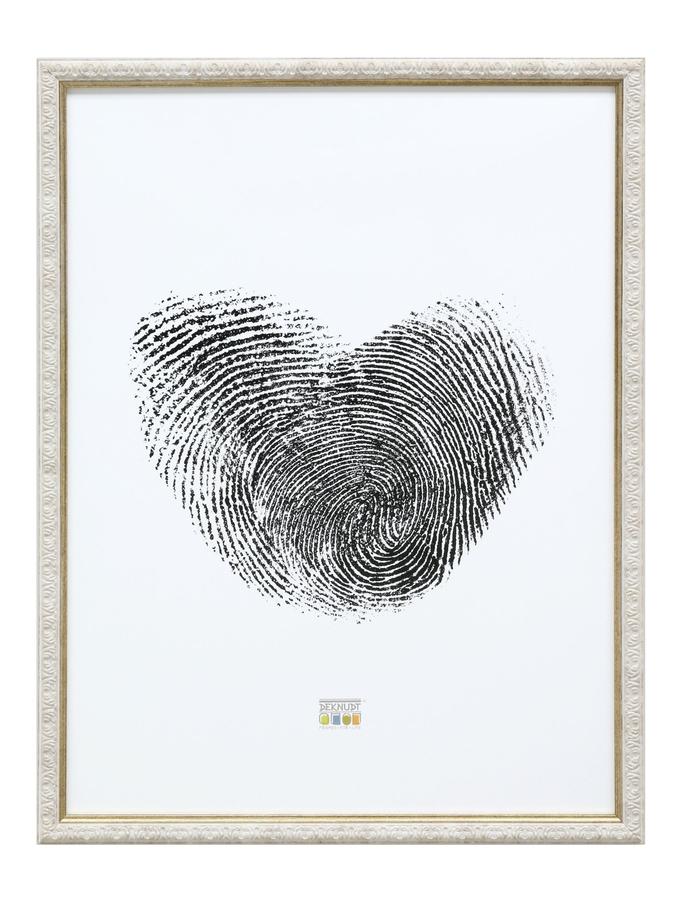 Deknudt Frames Cadre Fin Style Retro En Blanc S95LF1