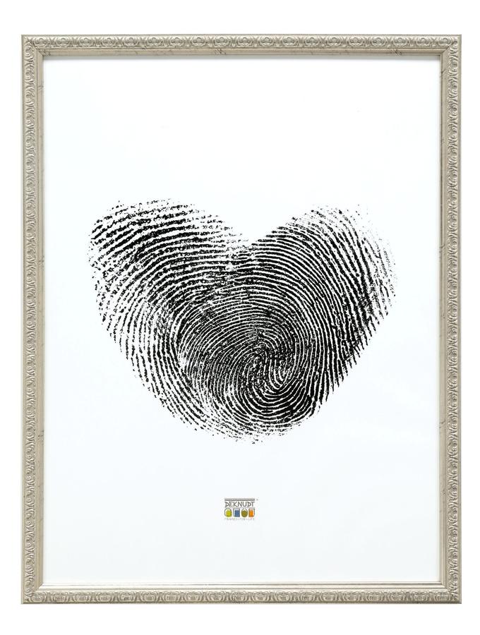 Deknudt Frames Cadre Fin Style Retro En Couleur Argenté S95LD1