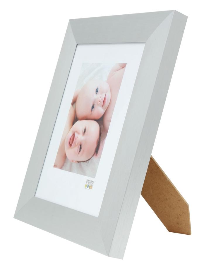 Deknudt Frames Cadre Large Couleur Argenté En Aluminium S023D1