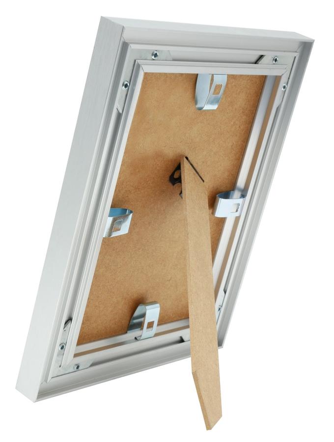 Deknudt Frames Cadre Large Couleur Argenté En Aluminium S023D1