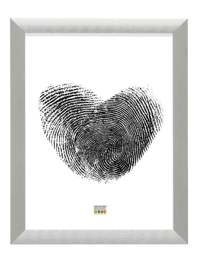 Deknudt Frames Cadre Large Couleur Argenté En Aluminium S023D1