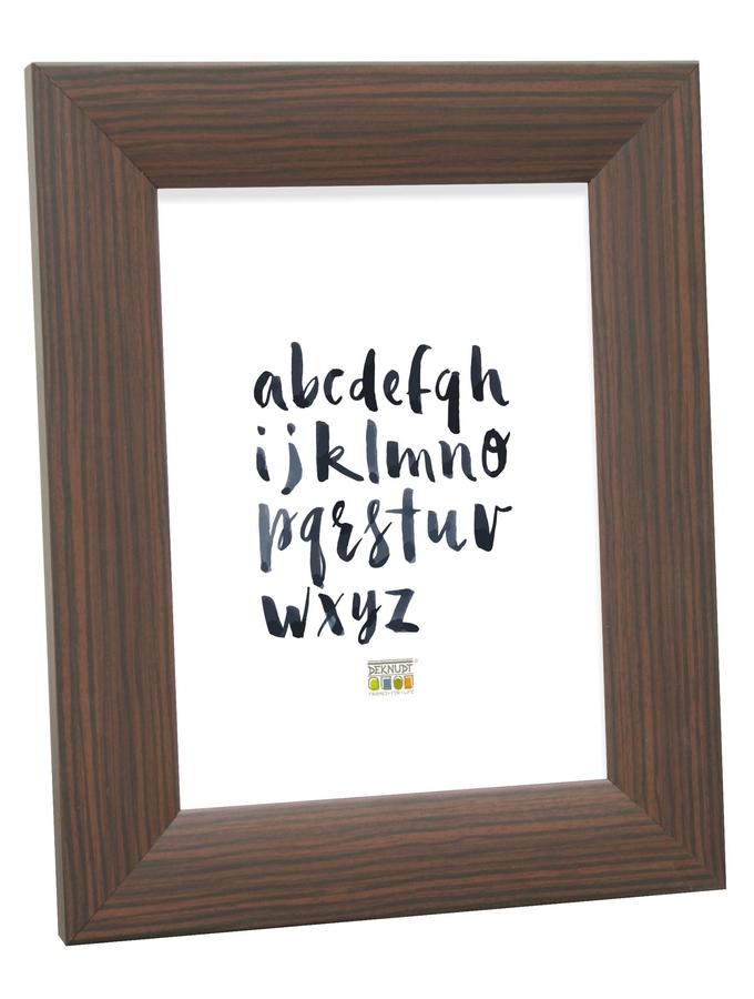 deknudt frames Cadre large en couleur bois brun S53GH2