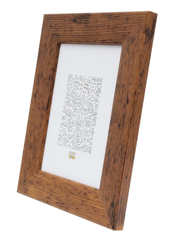 Deknudt Frames Cadre Large En Couleur Bois Brun S53GH9