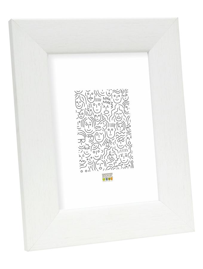 deknudt frames Cadre large en look peint blanc S53GF1