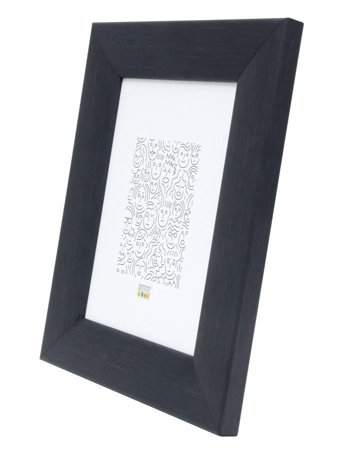 Deknudt Frames Cadre Large En Look Peint Noir S53GF9