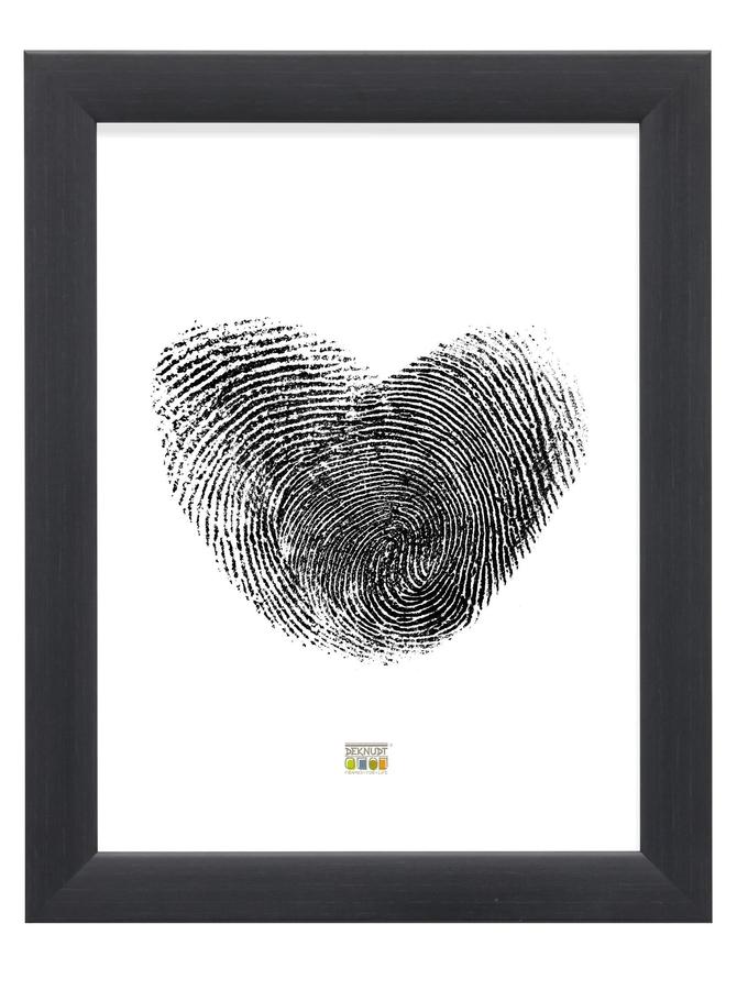 Deknudt Frames Cadre Large En Look Peint Noir S53GF9