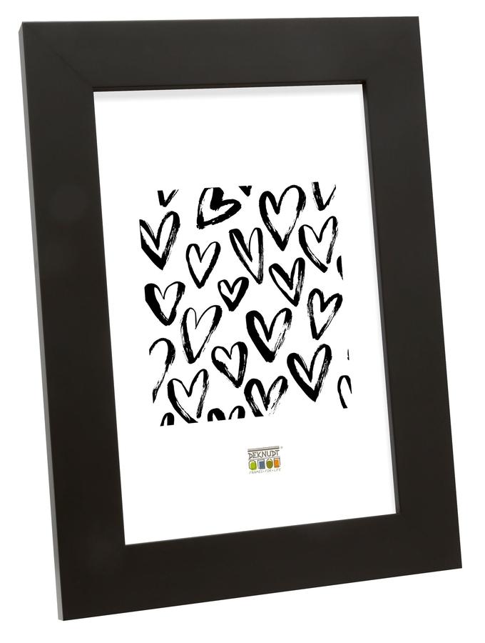 deknudt frames Cadre large en noir intemporel S43BK2