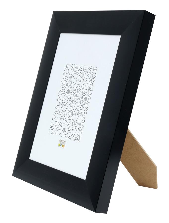 Deknudt Frames Cadre Large Noir En Aluminium S023S2