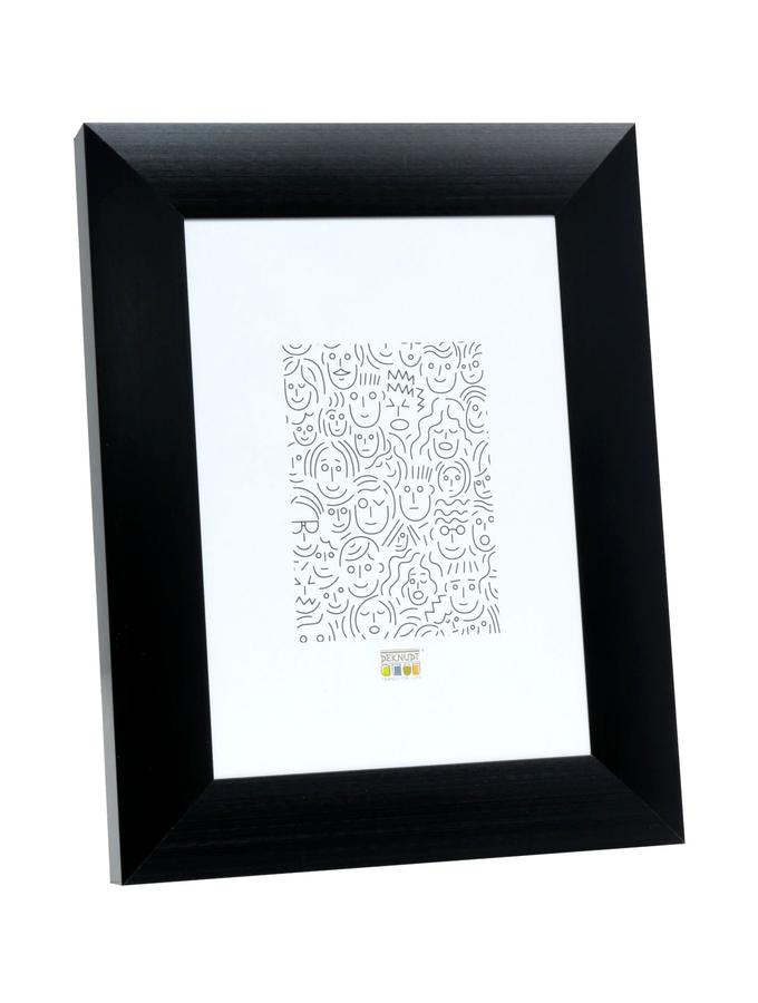 deknudt frames Cadre large noir en aluminium S023S2