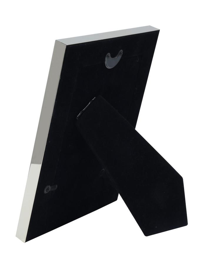 Deknudt Frames Cadre Métal En Noir Avec Filet Brillant En Couleur Argenté S57MN2