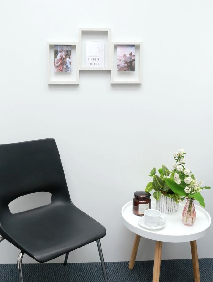 Deknudt Frames Cadre Multivue En Blanc Pour 3 Photos S68UB1 P3